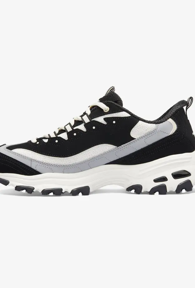 Skechers Dlites Smooth Nostalgia Kadın Siyah Spor Ayakkabı