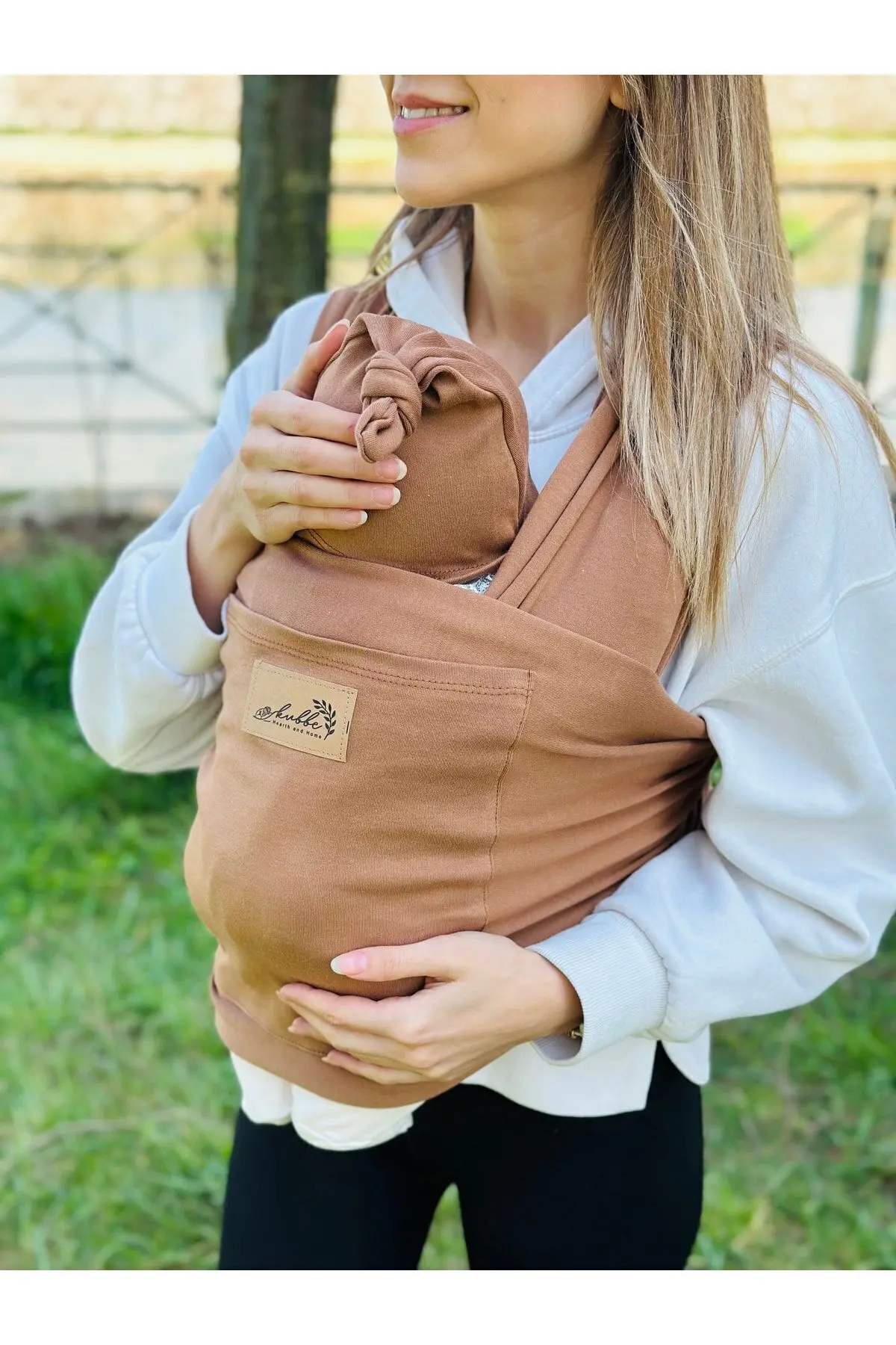 Anakucağı Cepli Bebek Taşıma Şalı, Bebek Askısı Sling