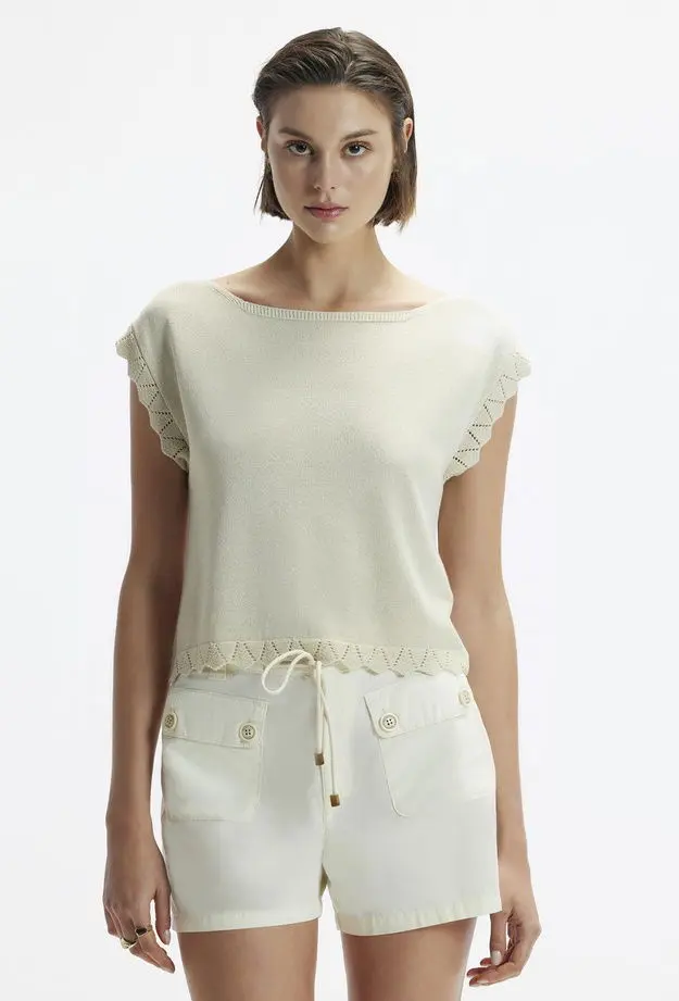 Yargıcı YARGICI Cep Detaylı Denim Bermuda