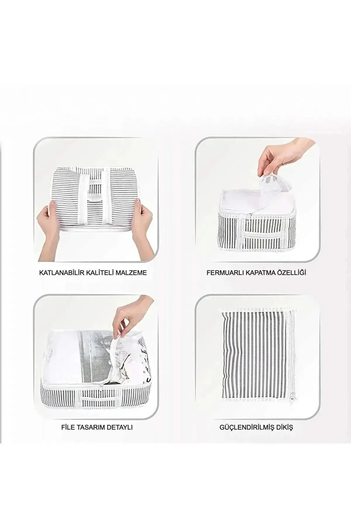 Baby Doğum Çantası Çok Kullanışlı Düzenleyici 6 Parça