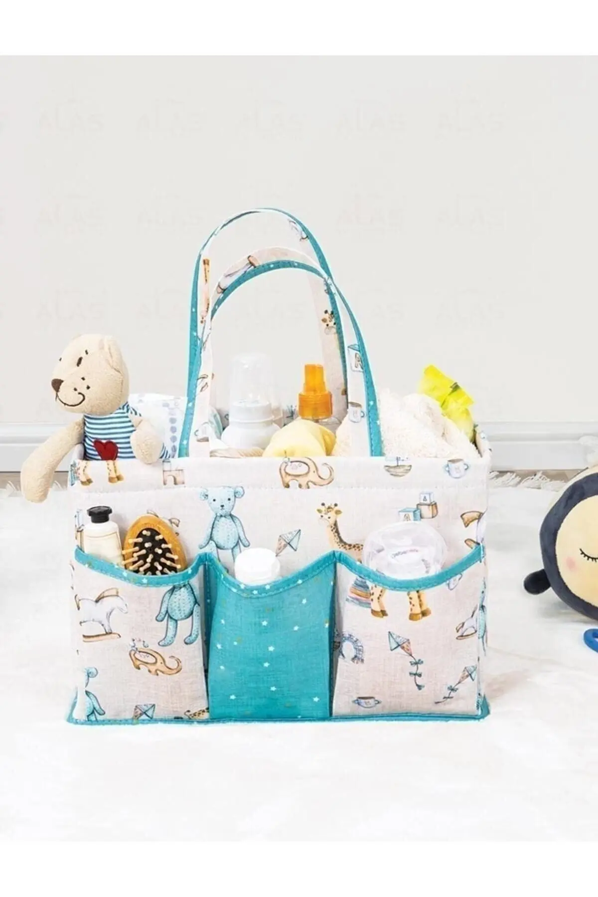Baby Bakım Çantası 30x20x21cm Mavi