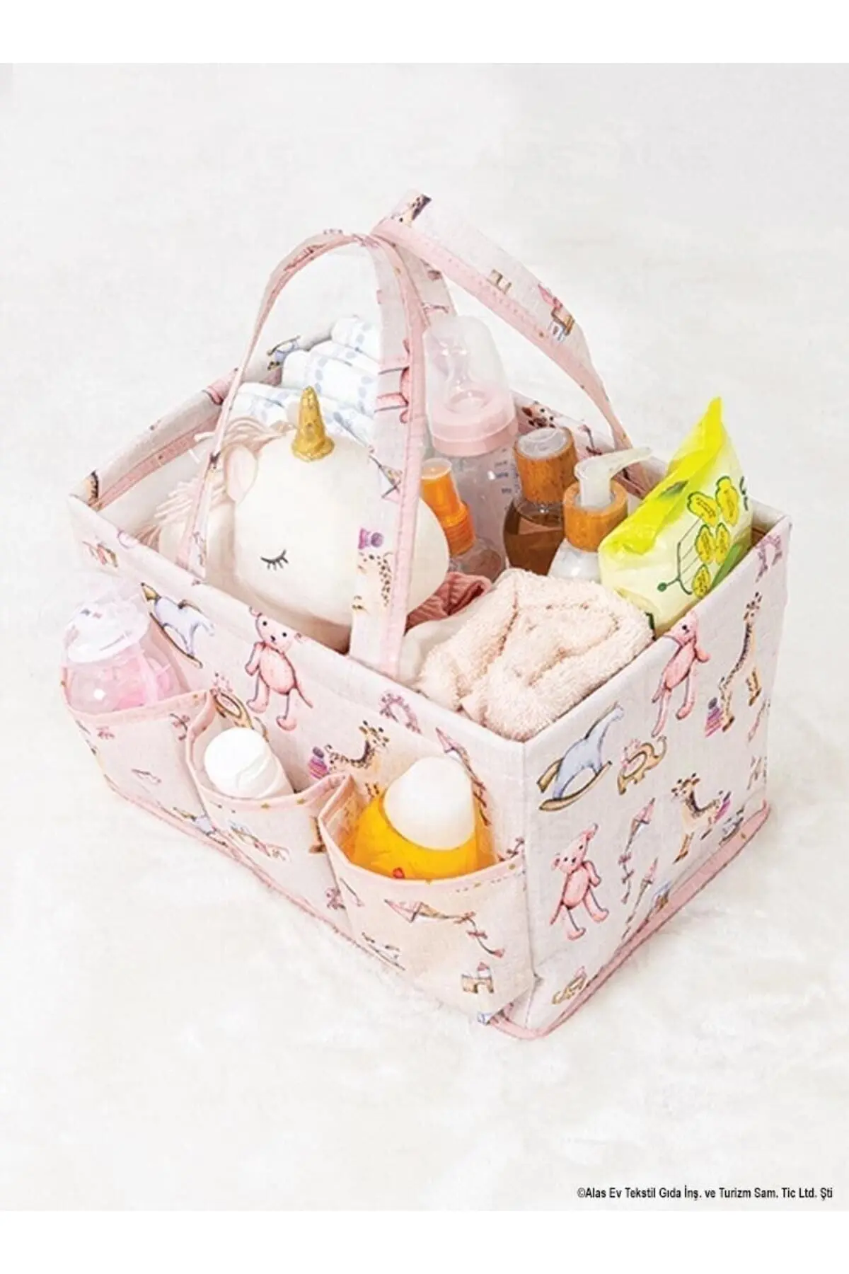 Alas Baby Bakım Çantası Pembe