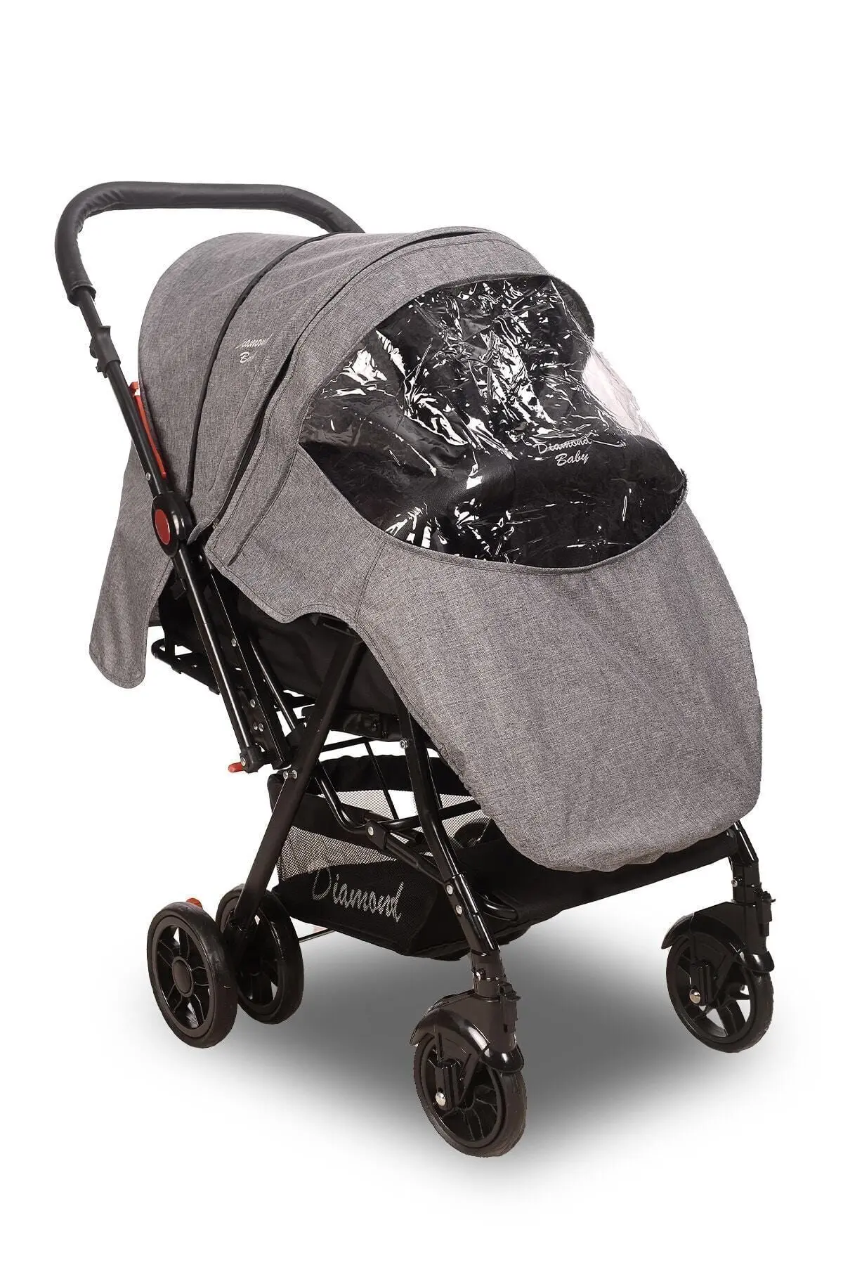 Gri Sapphire Çift Yönlü Bebek Arabası