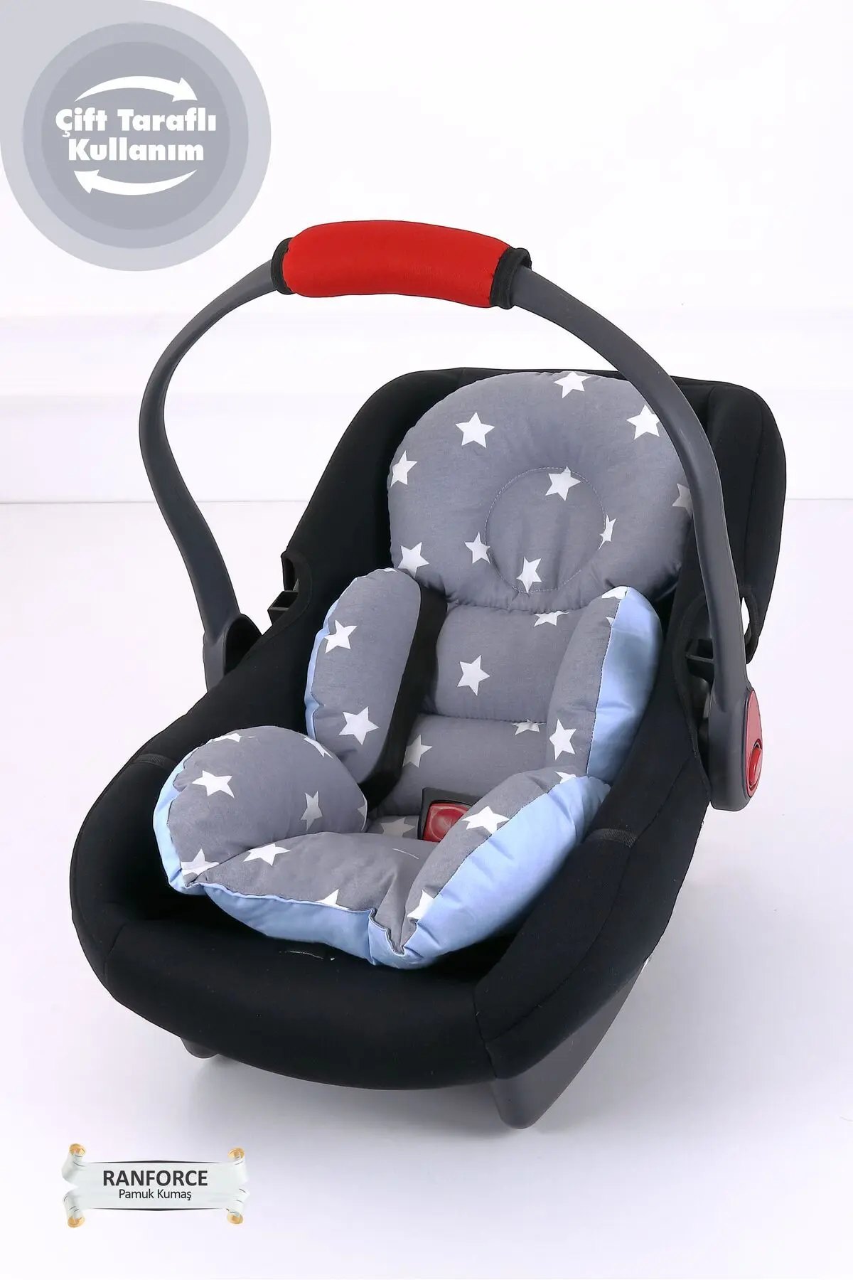 Puset Örtüsü Puset Minderi 2 Parça - Bel Destekli