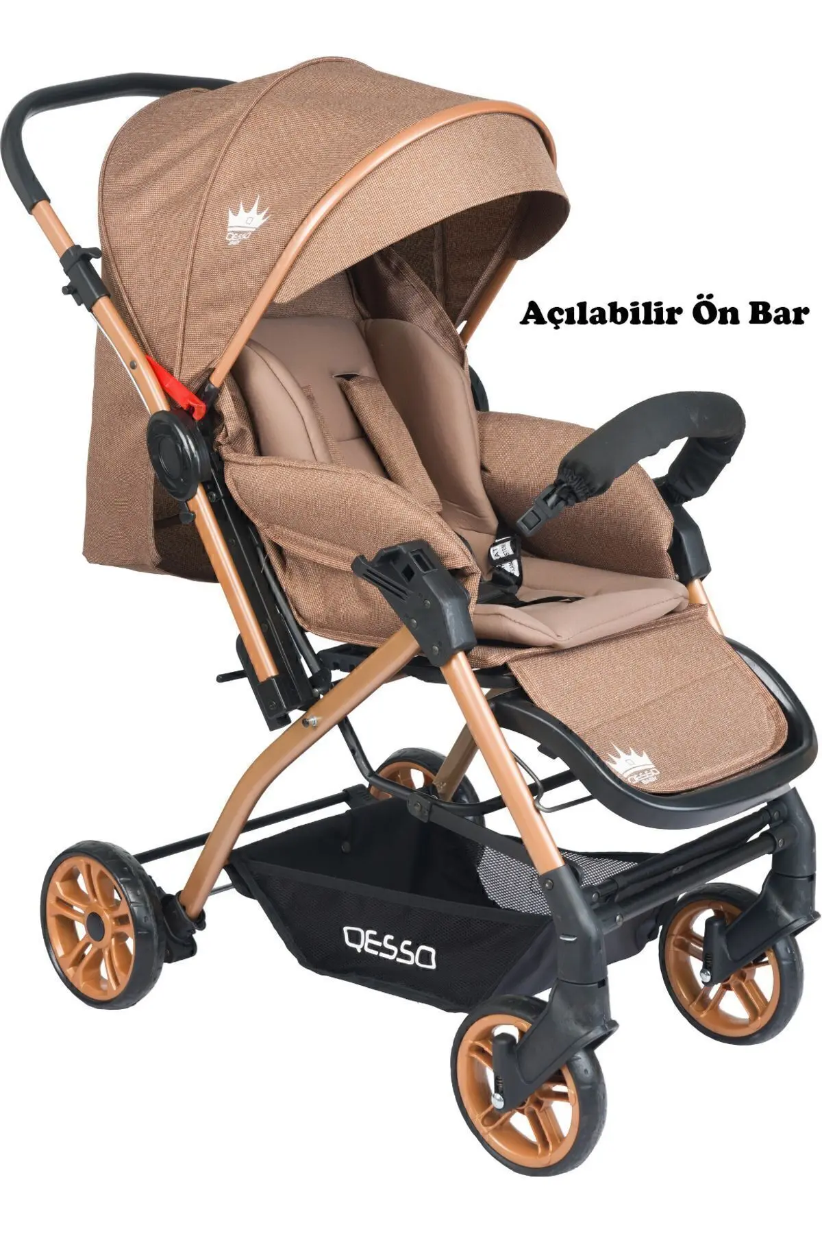 Aqua Çift Yönlü Bebek Arabası Taşıma Ayak Örtüsü Hediye