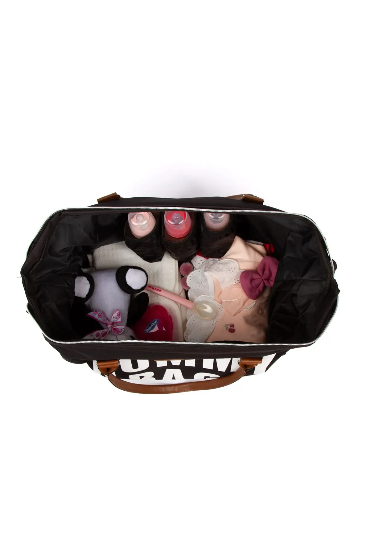 Anne Bebek Bakım Sırt Çantası Termal Biberonlu Ve Mommy Bag Anne Bebek Bakım Çantası Termal Biberon