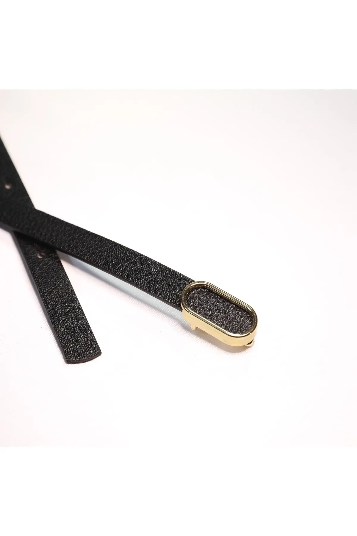 Ithal Oval Gold Tokalı Ince Kemer, Pantolon Kemeri, Gömlek Kemeri, Ceket Kemeri