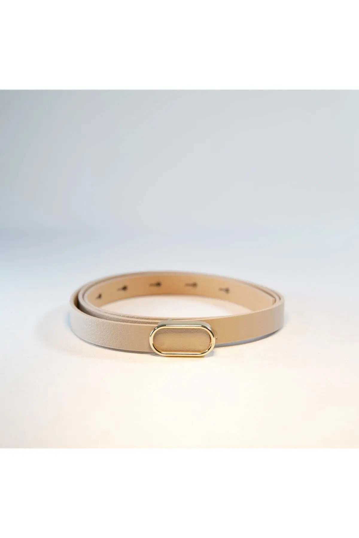 4'lü Ithal Oval Gold Tokalı Ince Kemer, Pantolon Kemeri, Gömlek Kemeri, Ceket Kemeri