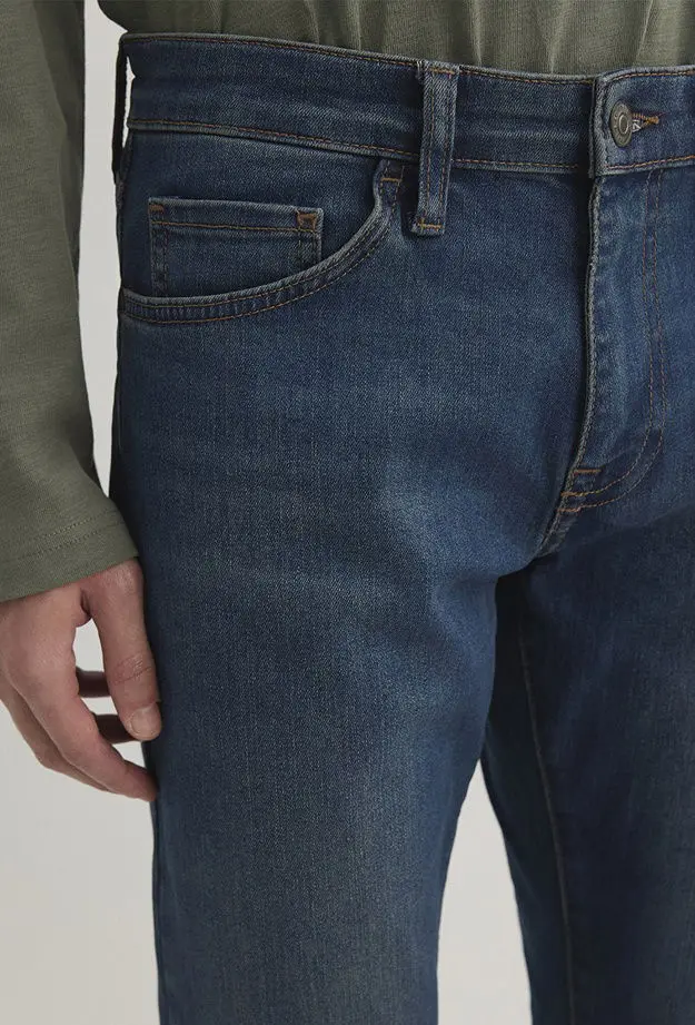 Mavi Marcus Gölgeli İndigo Mavisi Jean Pantolon 8835126869