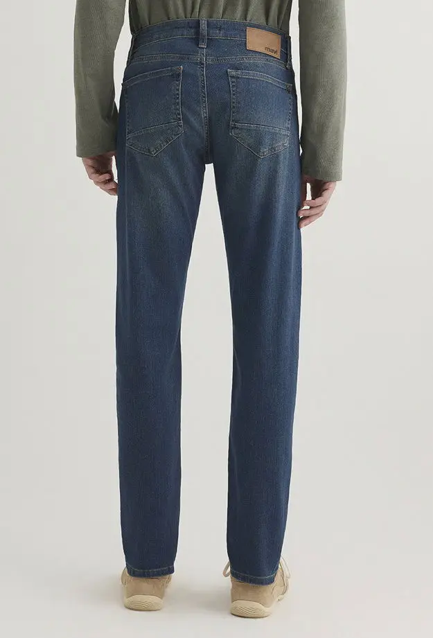 Mavi Marcus Gölgeli İndigo Mavisi Jean Pantolon 8835126869