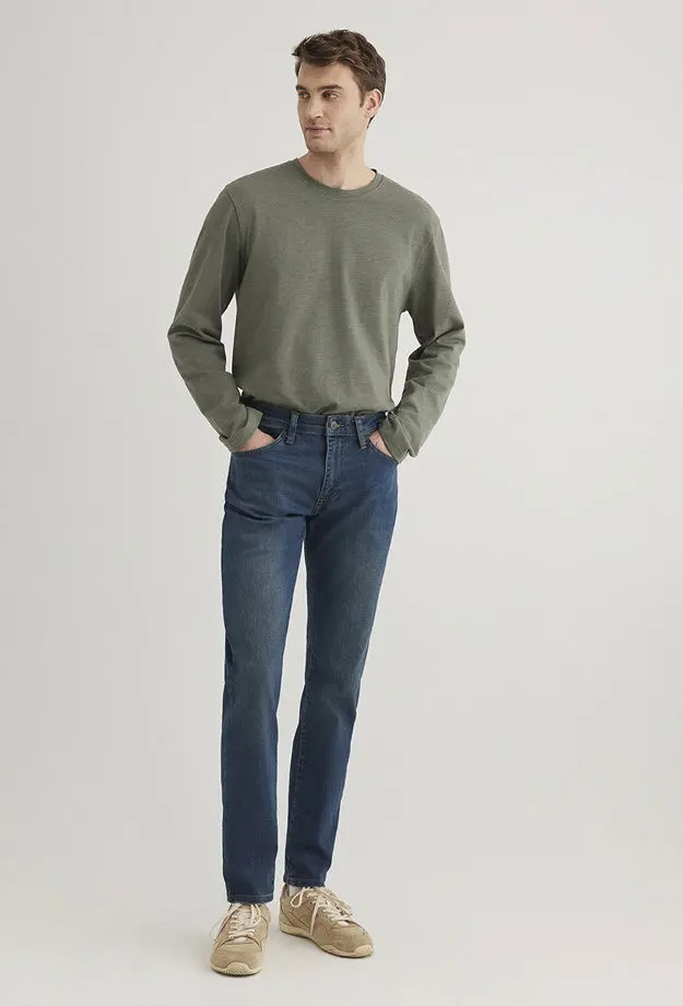 Mavi Marcus Gölgeli İndigo Mavisi Jean Pantolon 8835126869