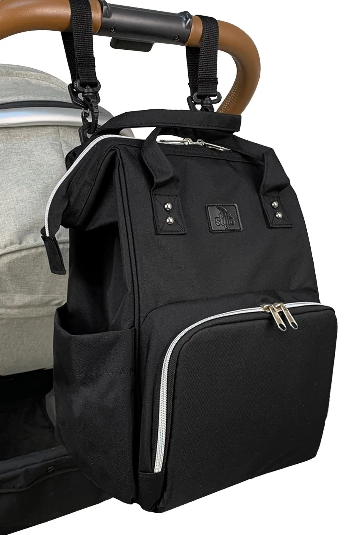 Paris Anne Bebek Çantası Siyah