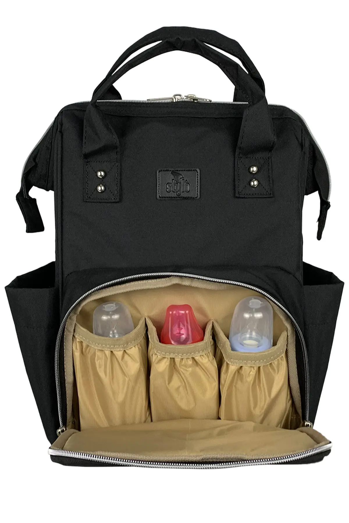 Paris Baby Bag Baskılı Anne Bebek Çantası