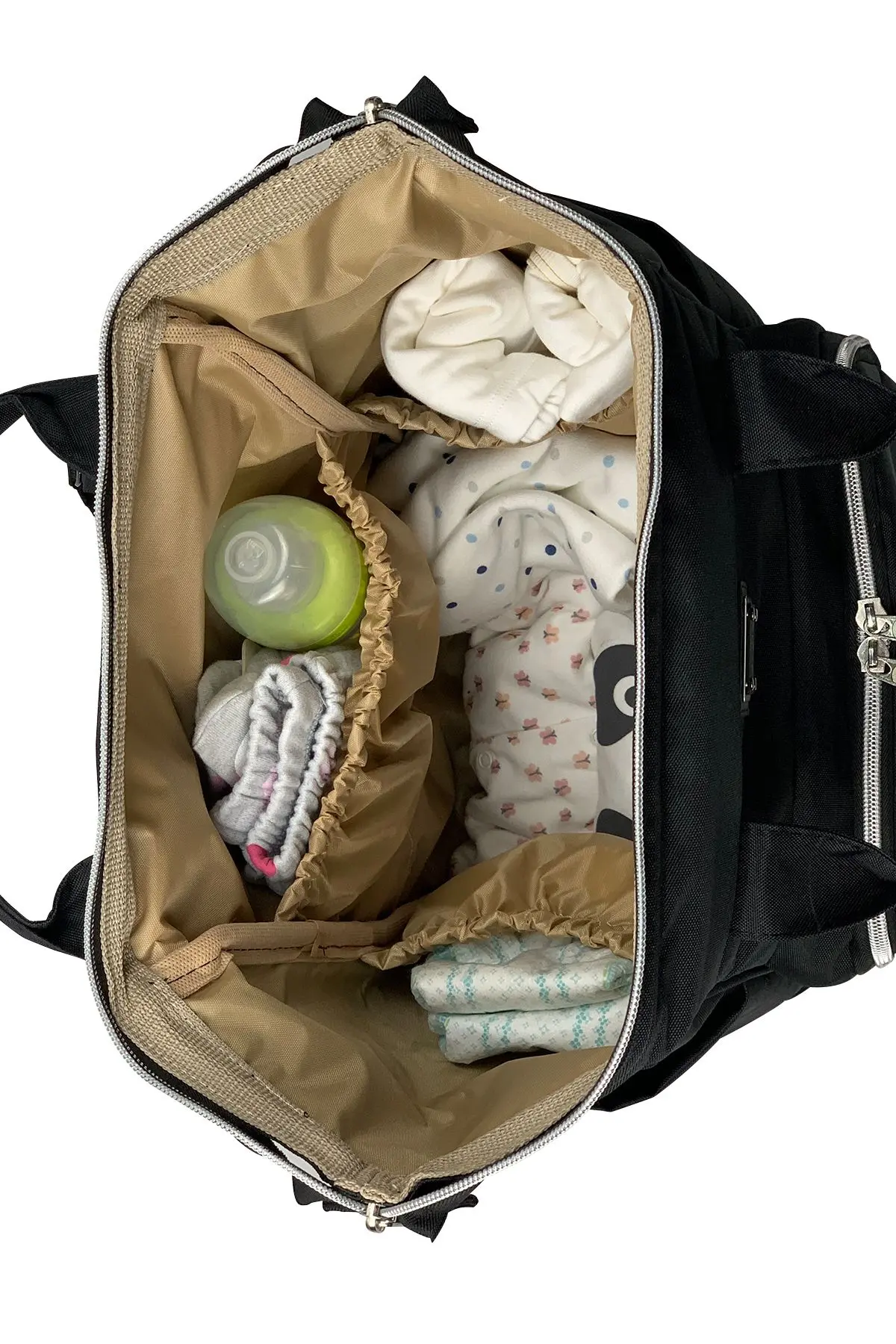 Paris Baby Bag Baskılı Anne Bebek Çantası