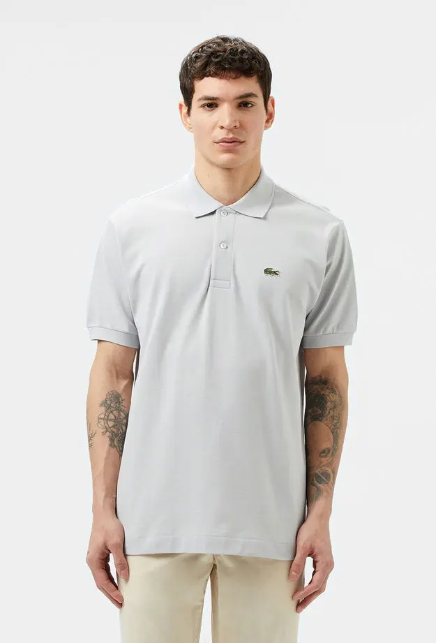 Lacoste Lacoste L.12.12 Erkek Classic Fit Gri Polo