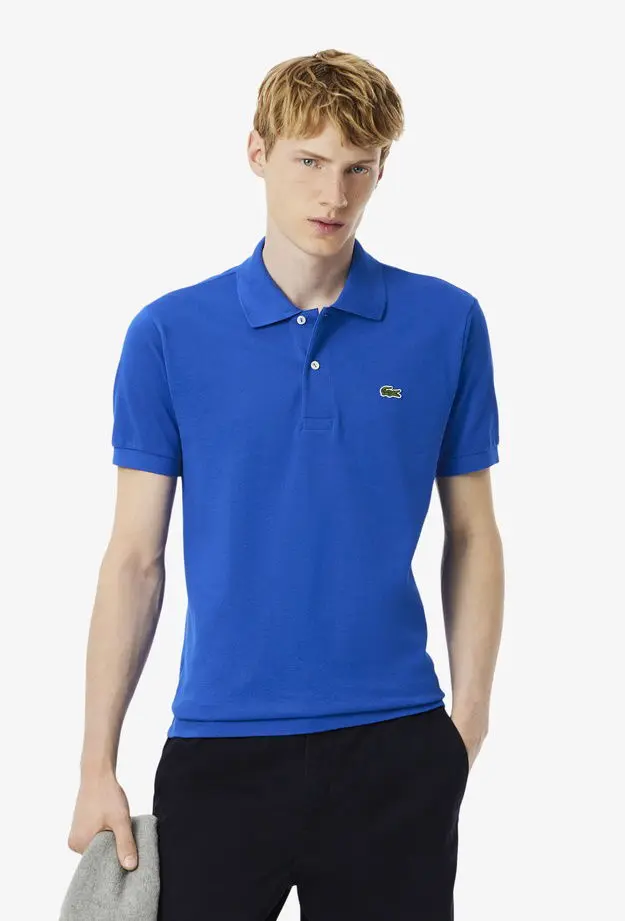 Lacoste Lacoste L.12.12 Erkek Classic Fit Koyu Mavi Polo