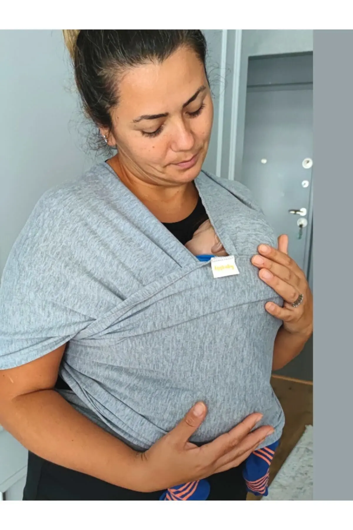 Bebek Sling Kanguru Esnek Wrap Sling Bebek Taşıma Şalı