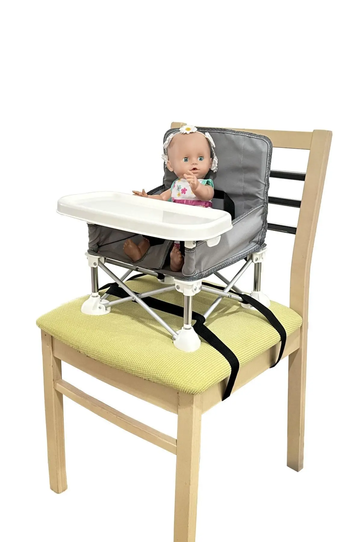 Portatif Katlanabilir Taşınabilir Mama Sandalyesi (6AY-24AY)