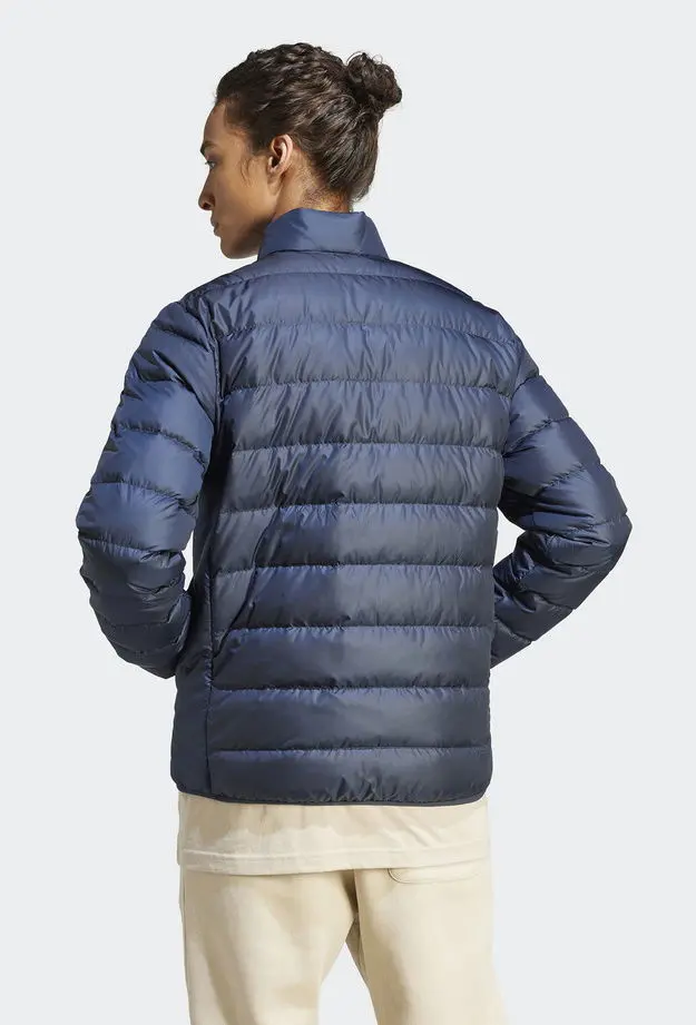 adidas Essentials Lite Down Erkek Mavi Outdoor Mont