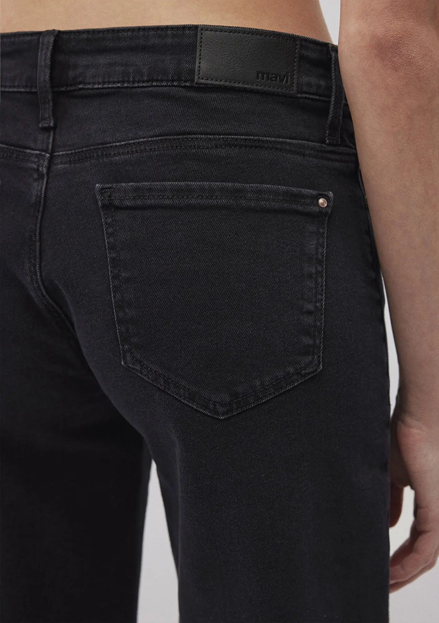 Mavi Deli Dolu Casual Vintage Gri Jean Pantolon 1010483050