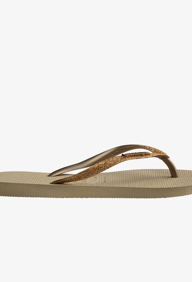 Havaianas Havaianas Slim Glitter Kadın Altın Terlik