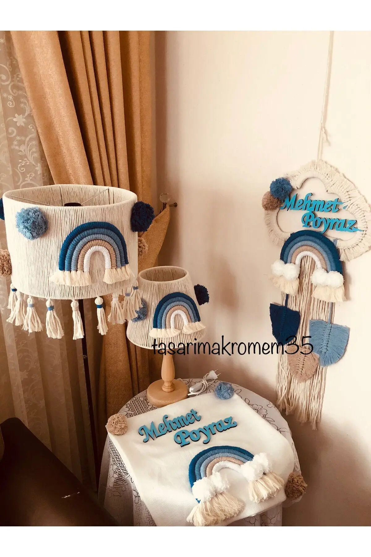tasarimakromem35 bebek/çocuk odası set