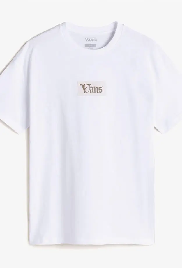 Vans Garden Oversized Ss Kadın Beyaz T-Shirt