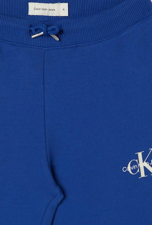 Calvin Klein Jeans Monogram Logo Çocuk Lacivert Eşofman Altı