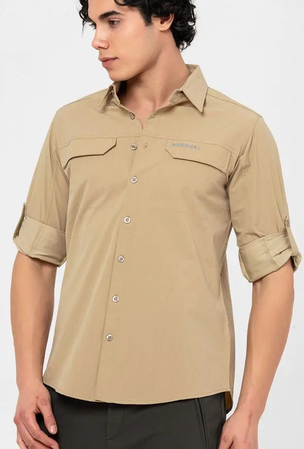Merrell Gusto Erkek Kahverengi Gömlek