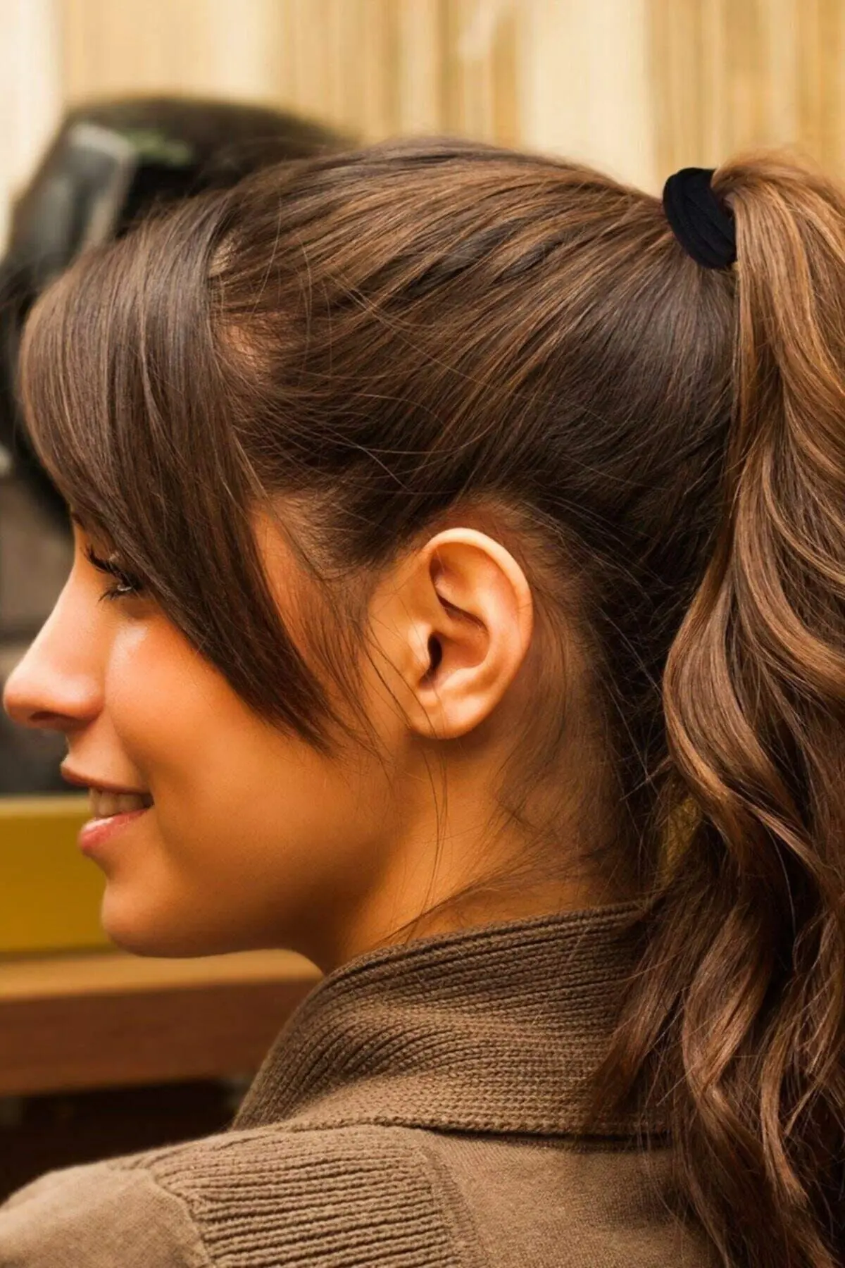 Kadın 10'lu Siyah Ultra Esnek Bilek Lastik Toka