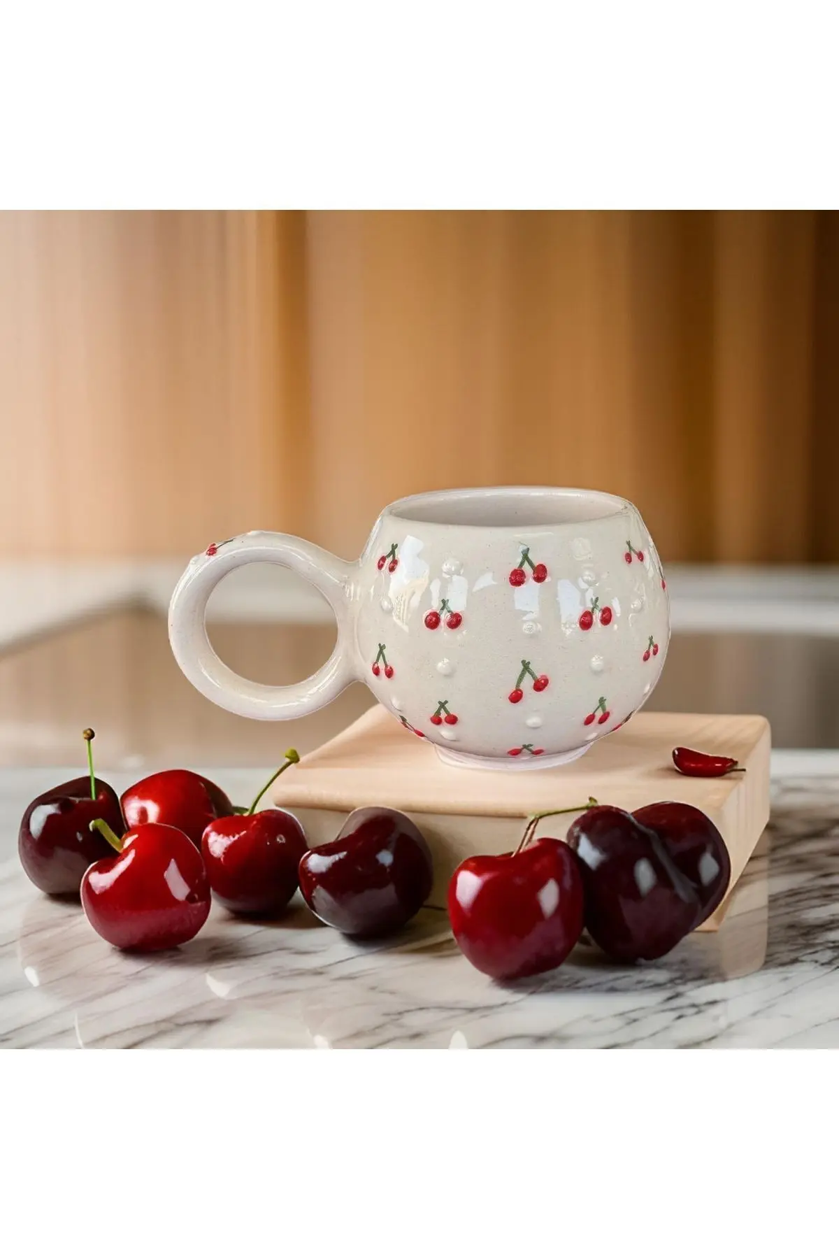 Çiporcal Seramik mug kupa el işçiliği bardak