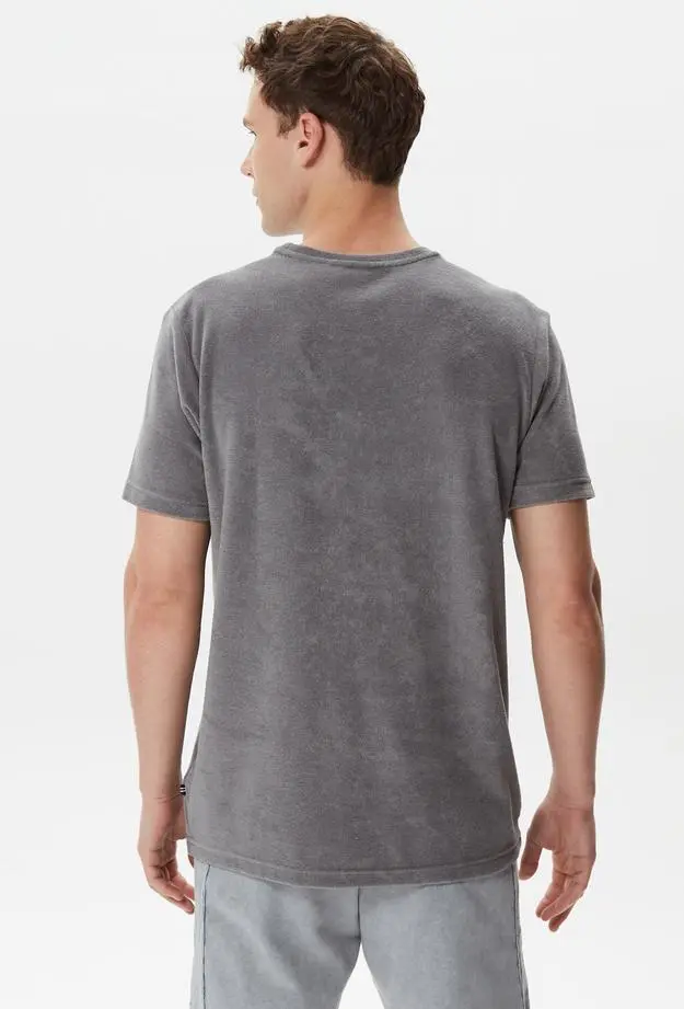 Nautica Erkek Gri T-Shirt