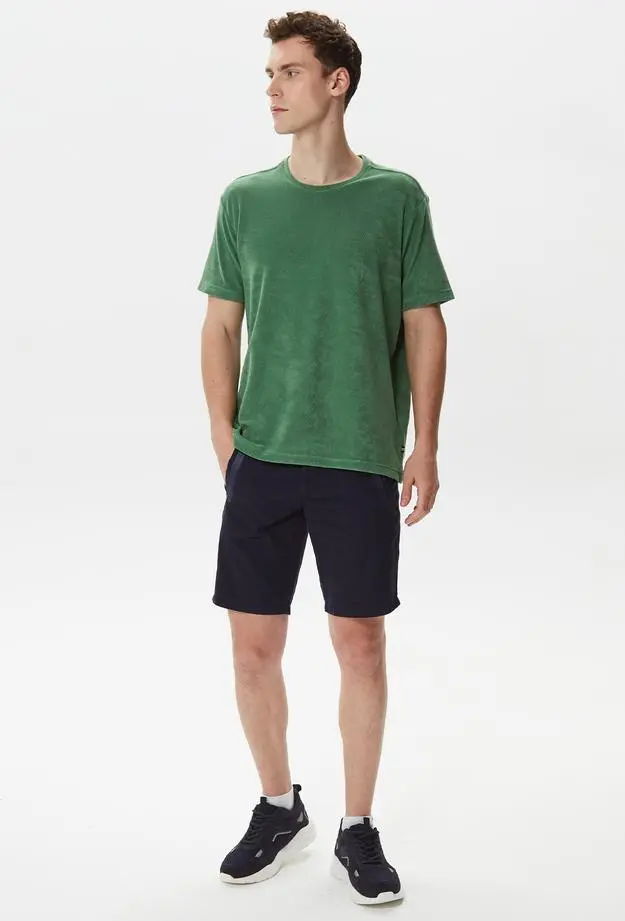 Nautica Erkek Yeşil Standart Fit T-Shirt