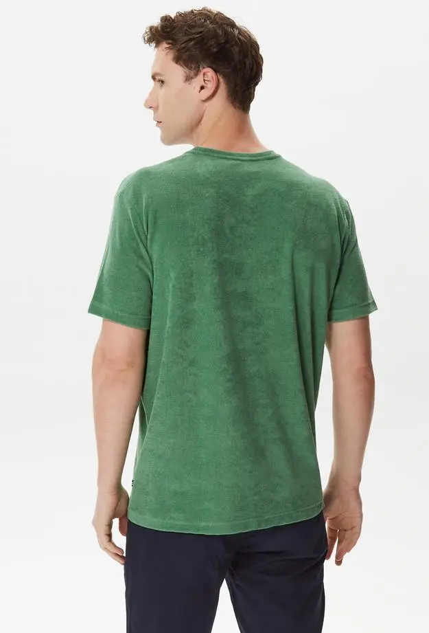 Nautica Erkek Yeşil Standart Fit T-Shirt