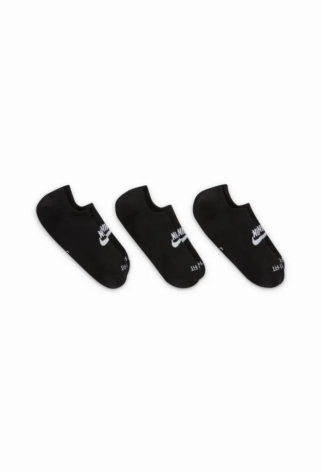 Nike Evryday Plus Cush Footie Unisex Siyah Çorap