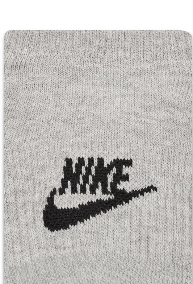 Nike Evryday Plus Cush Footie Unisex Gri Çorap