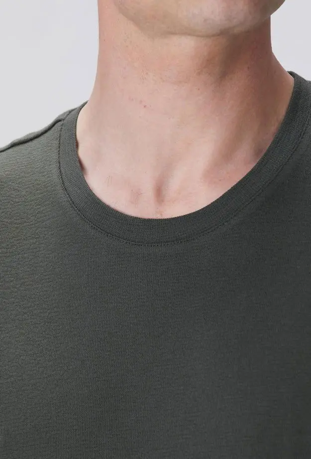 Network Erkek Haki T-shirt