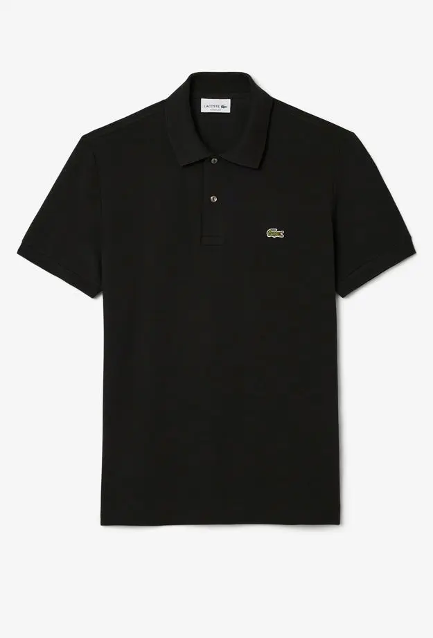 Lacoste L.12.12 Light Erkek Classic Fit Siyah Polo