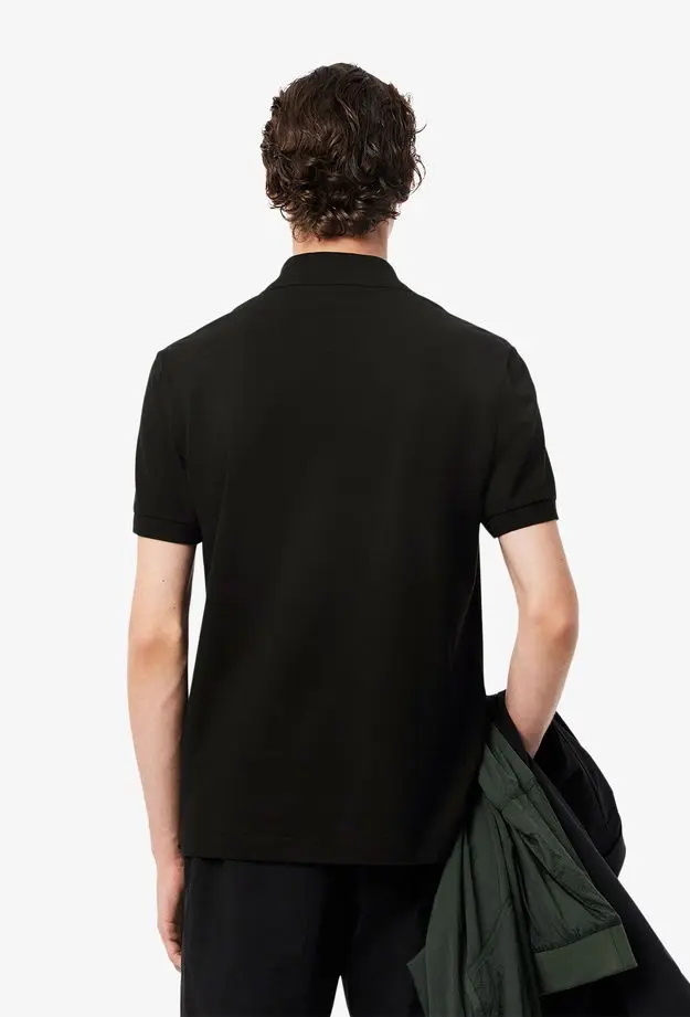 Lacoste L.12.12 Light Erkek Classic Fit Siyah Polo