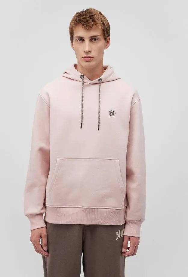 Mavi Mavi Logo Nakışlı Kapüşonlu Pembe Sweatshirt 065809-71150