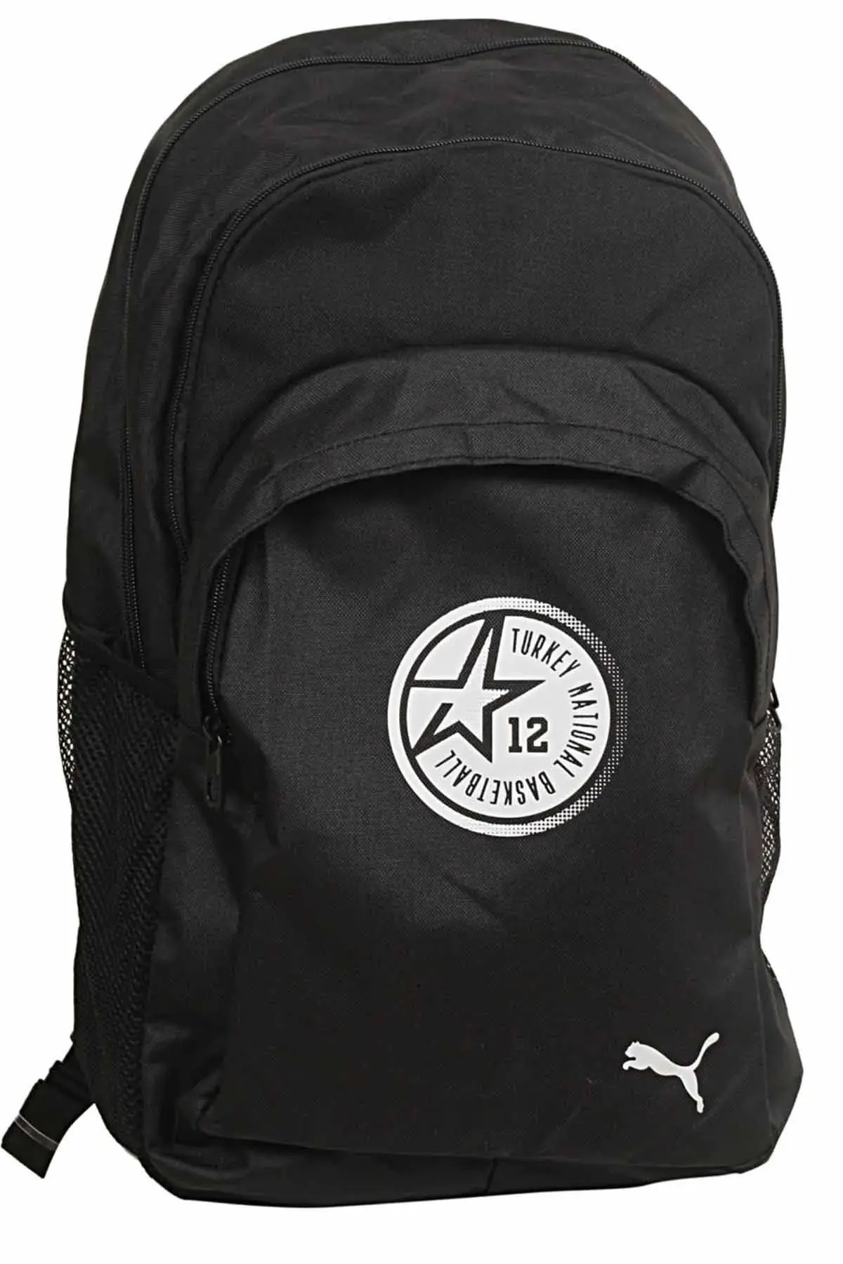 Turkey Nat. Basketball Logolu Siyah Sırt Çantası