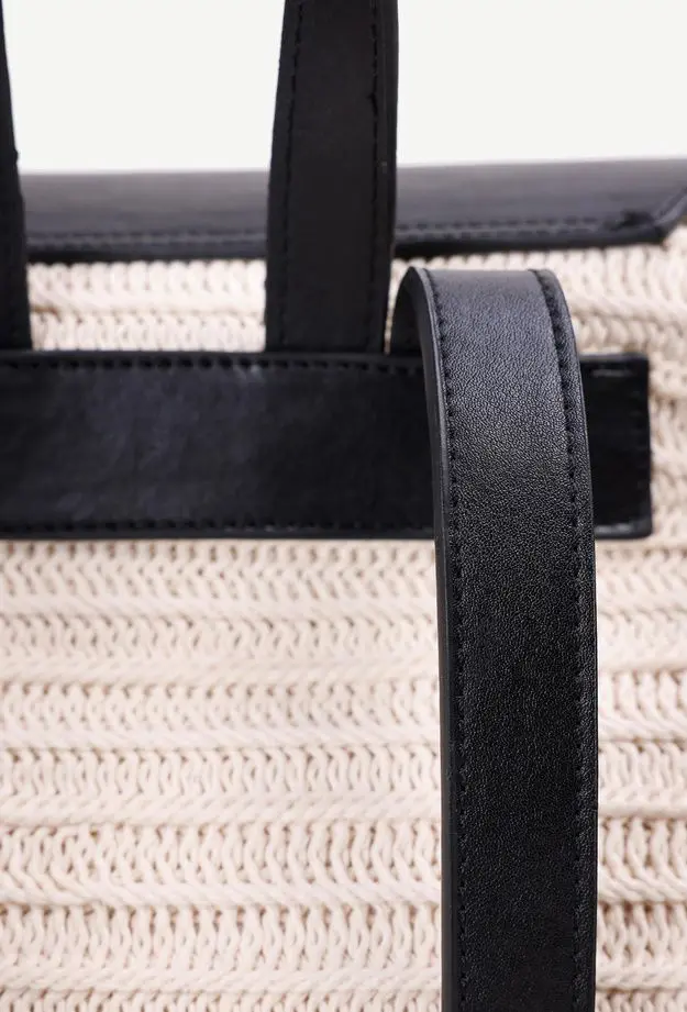 YARGICI Pamuklu Örgü Kumaş Sırt Çantası