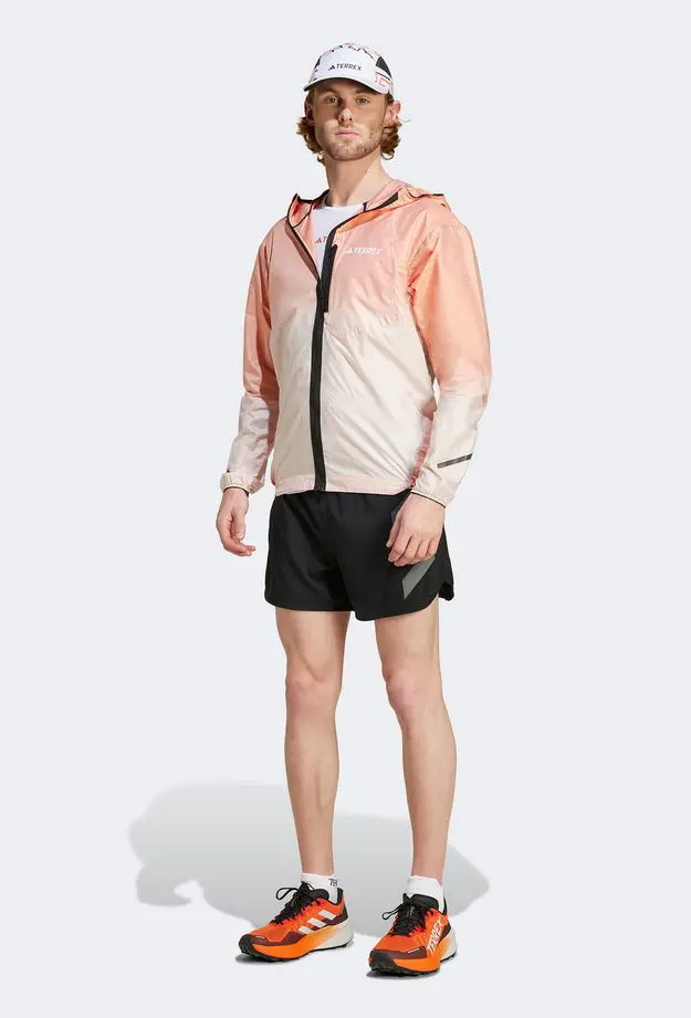 adidas Terrex Xperior Light Windweave Erkek Turuncu Koşu Rüzgarlık