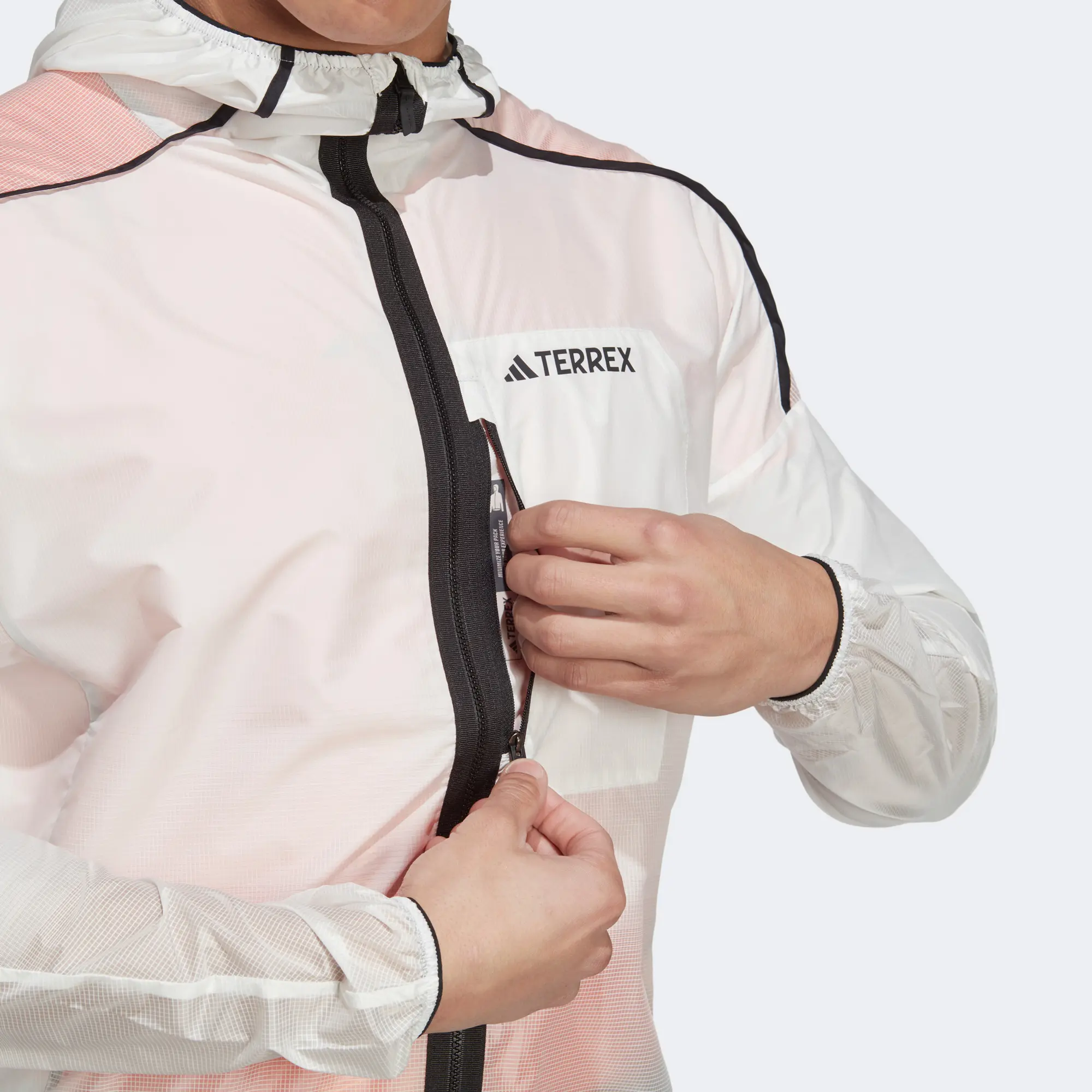 adidas Agr Erkek Beyaz Rüzgarlık