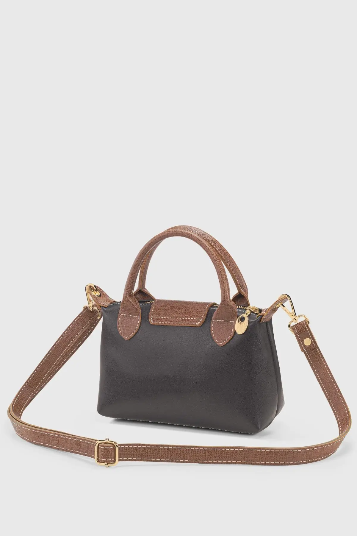 Siyah Çok Yönlü PU Deri Çapraz Asklı Çanta 255