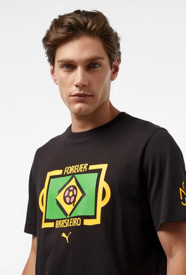 Puma Neymar Erkek Siyah T-Shirt