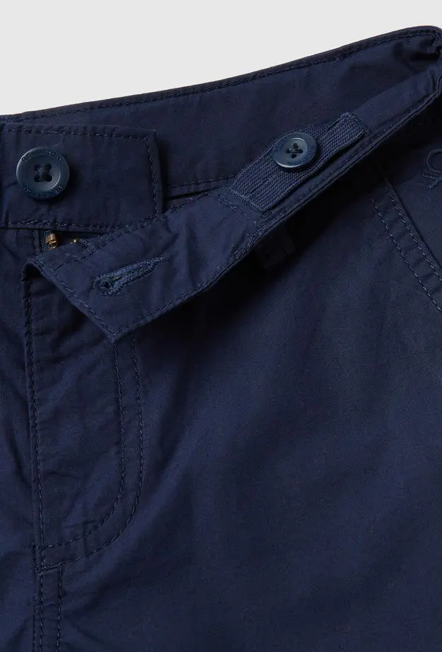 Erkek Çocuk Lacivert Chino Bermuda Şort