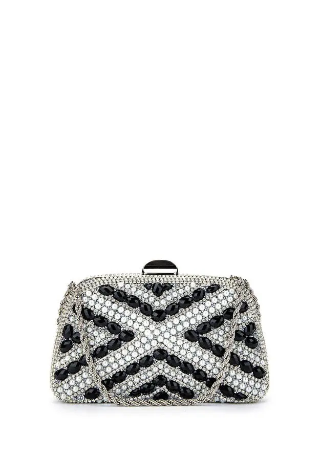 Tamer Tanca Kadın Vegan Siyah Abiye Çanta