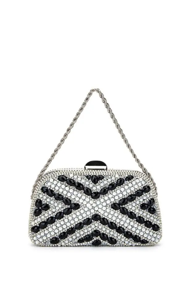 Tamer Tanca Tamer Tanca Kadın Vegan Siyah Abiye Çanta