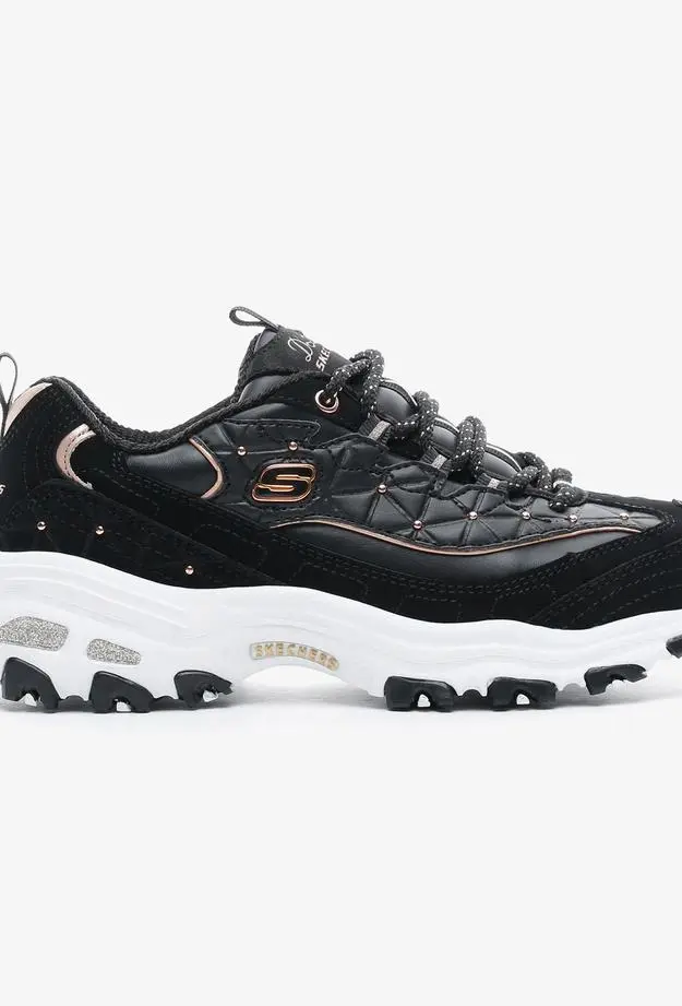 Skechers Skechers D'Lites Siyah Kadın Spor Ayakkabı